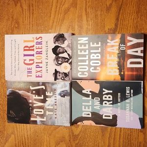 4 Book Bundle - History and Biography,  Romance, Inspirational Books